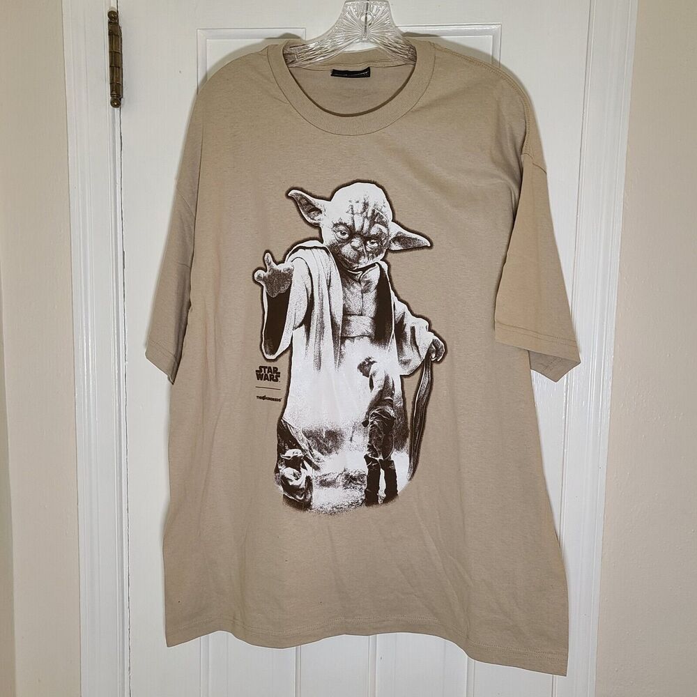 The Hundreds Yoda And Luke Skywalker Graphic T-Shirt Size XL NWOT Oversized